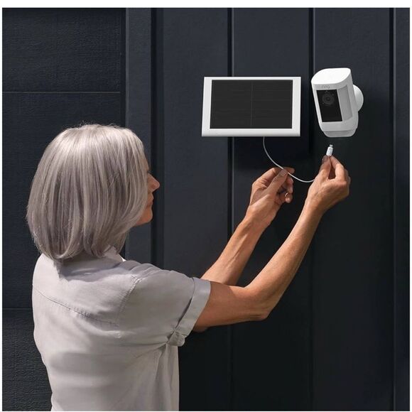 NIB RING Solar Panel for Outdoor Ring Cameras - White - Picture 6 of 13